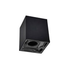 Ycl Sıva Üstü Dekoratif Kare Spot Siyah+Platin Reflektör