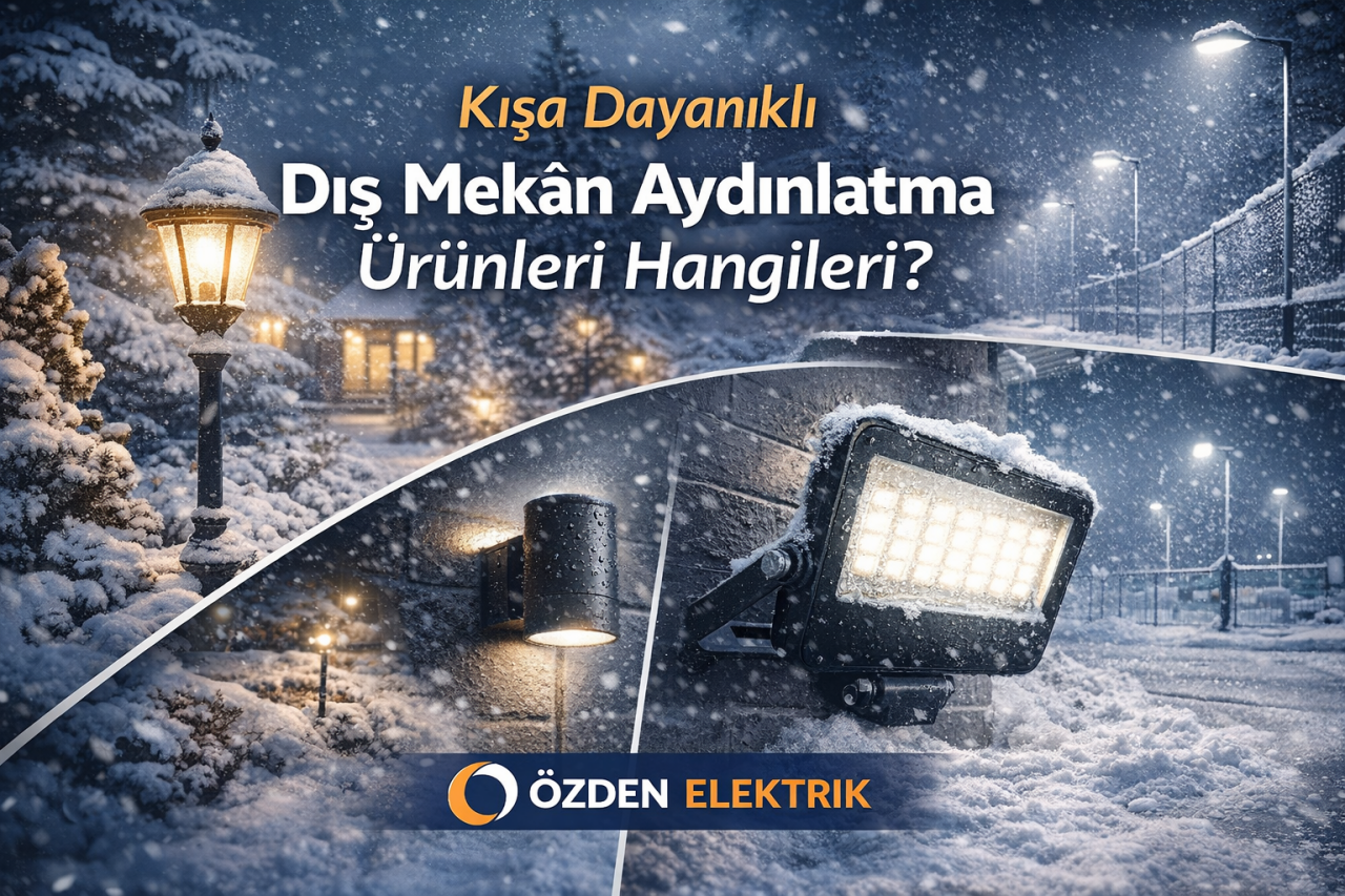 Kışa Dayanıklı Dış Mekân Aydınlatma Ürünleri Hangileri?
