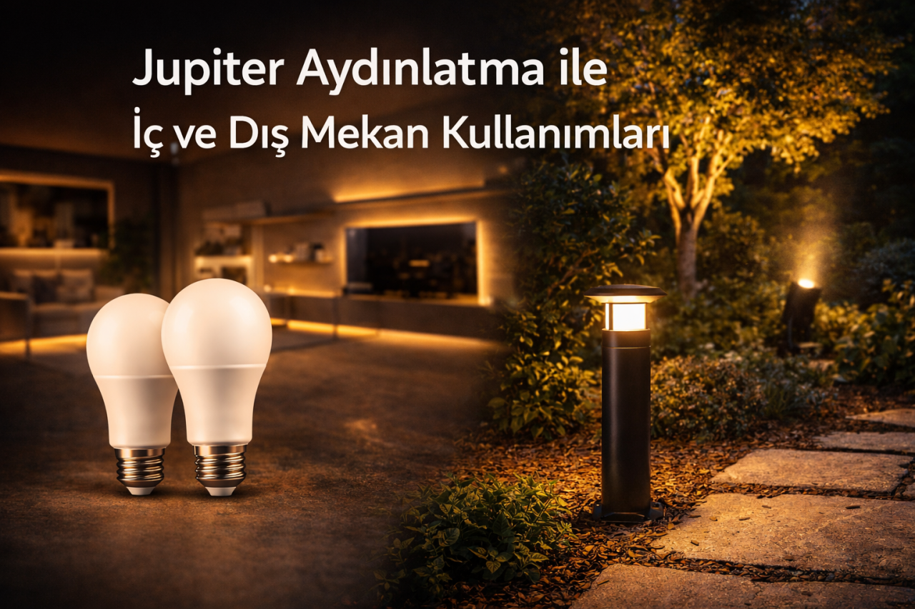 Jupiter Aydınlatma ile İç ve Dış Mekan Rehberi