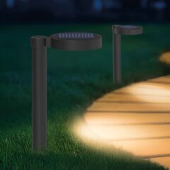 Braytron Spike 2A-8W-BLC-3000K-6500K-IP65-Solar Kazıklı Armatür