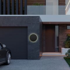 Braytron Palermo M 12W 3 CCT Siyah Duvar Armatür