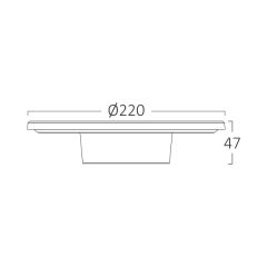 Braytron Palermo M 12W 3 CCT Siyah Duvar Armatür