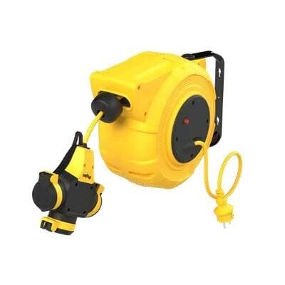 Bylion Plastik Bobin Ø268 Ip44 F Type (Schuko) 3G2,5 10+2M Sarı Kablo B-H05Vv-F