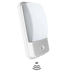 Ack 20W Sensörlü Led Duvar Apliği Beyaz 6500K Ip44