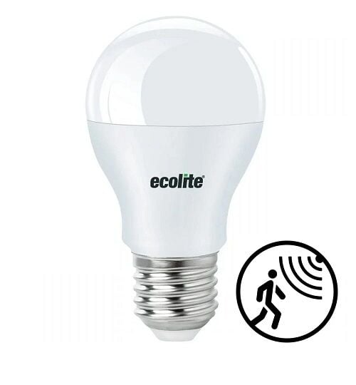 Ecolıte Led Sensor Lıght 9W Classıc A60 Ampul 220V Opal Cam 15.000 Saat Ömür 3000K 850 Lm