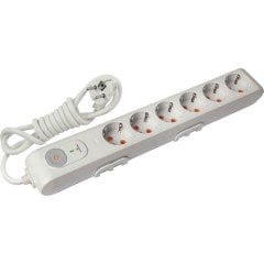 Viko Multi-Let Şok Korumalı Topraklı Kablolu Çocuk Kor. - 1,5 Metre - Beyaz