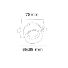 MOL5040 VİNDOR SERİSİ 10 WATT SIVA ALTI LED SPOT