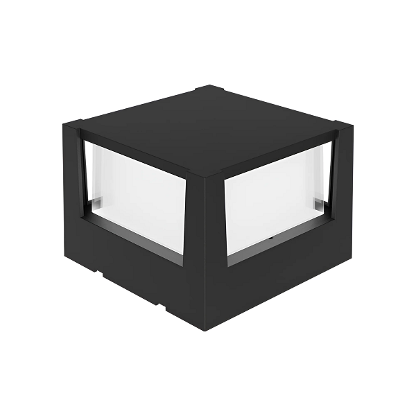 Braytron Walls 15W 3CCT Siyah Kare Ledli Bahçe Armatür