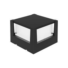 Braytron Walls 15W 3CCT Siyah Kare Ledli Bahçe Armatür