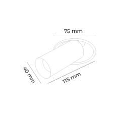 MOL5003-T PRİZMA SERİSİ 8 WATT TRİMLESS SPOT