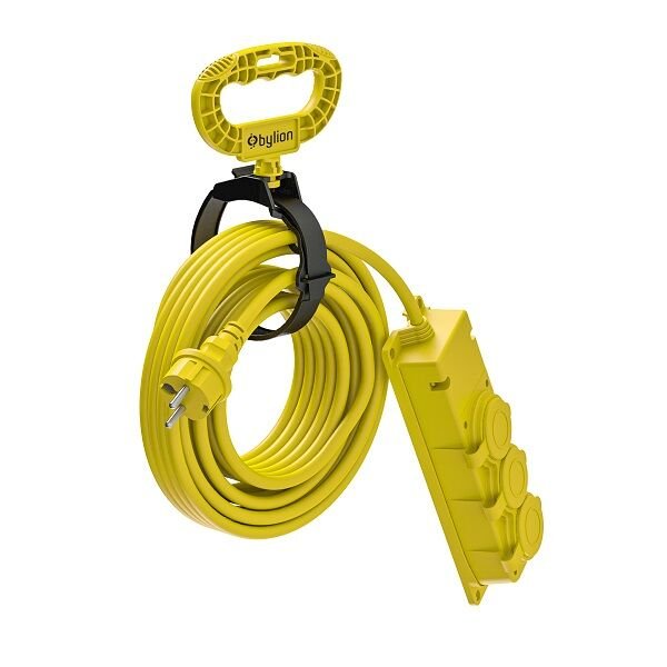 Bylion 10M 3X2,5 mm TTR Sarı Kablo Kapaklı