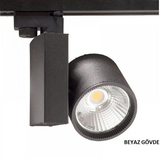 Ack 30W Cob Led Ray Armatür Beyaz Kasa-4000K