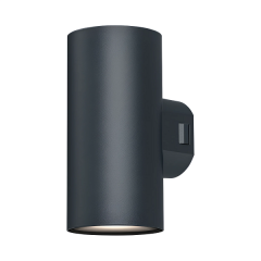 Braytron Vekta-D WL1 Gri 2x9w 3000K Gri Duvar Armatür