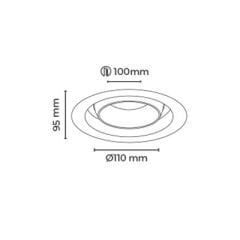 MOL5021 VEGA SERİSİ SIVA ALTI YUVARLAK LED SPOT