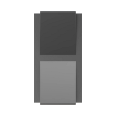 Braytron Vekta C-WL2 BLC 2x6W 3CCT Gri Duvar Armatür