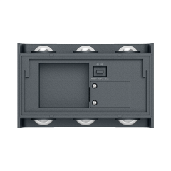 Braytron Vector 6x1W Amber-Mavi-Mor IP65 Ledli Duvar