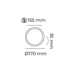MOL602 24 WATT SIVA ALTI LED BACKLİGHT