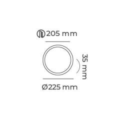 MOL603 36 WATT SIVA ALTI LED BACKLİGHT