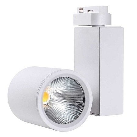 Jupıter Lr468 40W Monofaze Soketli Led Ray Spot Beyaz Gövde 3000K (Açık Sarı)