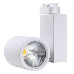 Jupıter Lr468 40W Monofaze Soketli Led Ray Spot Beyaz Gövde 3000K (Açık Sarı)