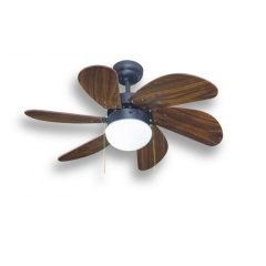 K2 60W E27 Duy 30''Ahşap Tavan Vantilatörü