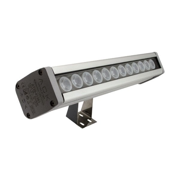 Ack 12X1W Kırmızı Ip66 36Cm Led Wallwasher