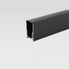 K2 1 Metre %100 Bakır Sıvaüstü Siyah Renk Magnet Ray