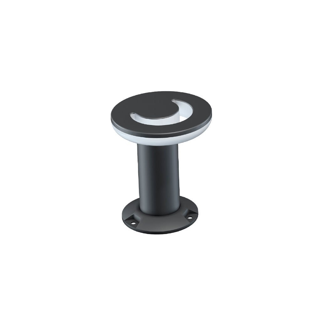 ACK 12W IP54 3000K 200MM CAPELLA A ALÜMİNİUM+PLEKSİ GLASS LED BAHÇE ARMATÜRÜ
