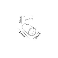 MOL2311 GU10 DUYLU RAY SPOT