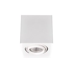 Lamptıme Sıva Üstü Cob Downlıght 1*8W 4000K Tekli Kare Beyaz Gövde