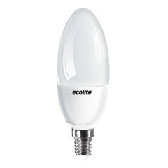 Ecolıte Candle 5W Led Soft Mum Ampul 470 Lümen 25.000 H 3000K Sarı Işık