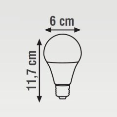 K2 9W E27 Led Ampul Dob