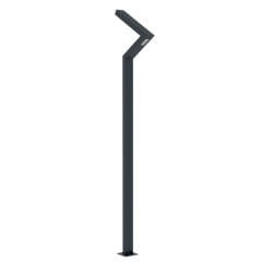 ACK CANOPUS 2X30W 3000K 3000MM ALÜMİNİUM LED BAHÇE AYDINLATMA DİREĞİNİ