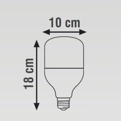K2 30W E27 Led T Ampul Dob