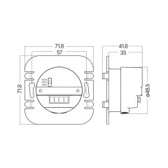 Braytron Step 2w 3cct Siyah Duvar Armatür