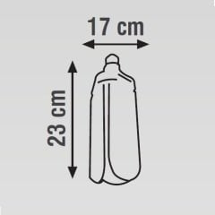 K2 45W E27 Ledli Pervane Ampul 10 Adet - 3000K (Açık Sarı)