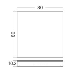 Braytron Step Cs1 Fırçalı Gümüş Kapak