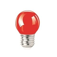 Ecolıte Color Bulb 1W Led P45 Gece  Ampulü  Kırmızı 25.000 H