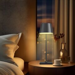Braytron Tower 3w 3000k Siyah Ip44 Led Masa Lambası