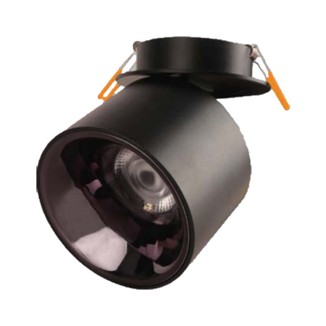 Ycl Cob Led Sıva Altı Siyah Kasa