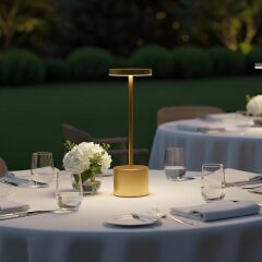 Braytron Luxe 2w 3cct Gold Ip44 Led Masa Lambası
