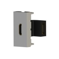 Nead Modüler 45X22,5 Mm Hdmı Dişi Giriş Çıkışlı L Tipi
