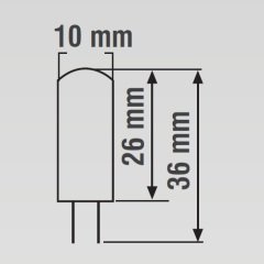 K2 12V 2W Smd Ledli G4 Ampul