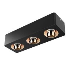 MOL2425 VERONA SERİSİ SIVA ÜSTÜ ÜÇLÜ LED SPOT