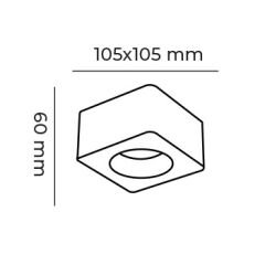 MOL2420 VERONA SERİSİ SIVA ÜSTÜ LED SPOT
