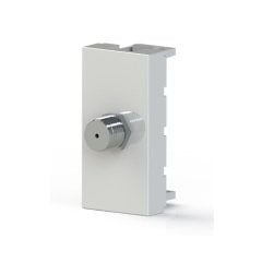 Nead Modüler 45X22,5 Mm Uydu Priz Siyah