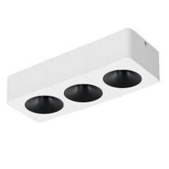 MOL2424 VERONA SERİSİ SIVA ÜSTÜ ÜÇLÜ LED SPOT