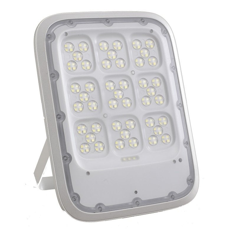 K2 200W Beyaz Kasa Samyeli Solar Projektör