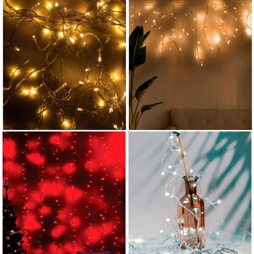 ACK LÜKS SERİ LED PERDE İÇ MEKAN 400 LED 3000K