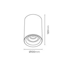 MOL2060 ROLL SERİSİ SIVA ÜSTÜ SPOT